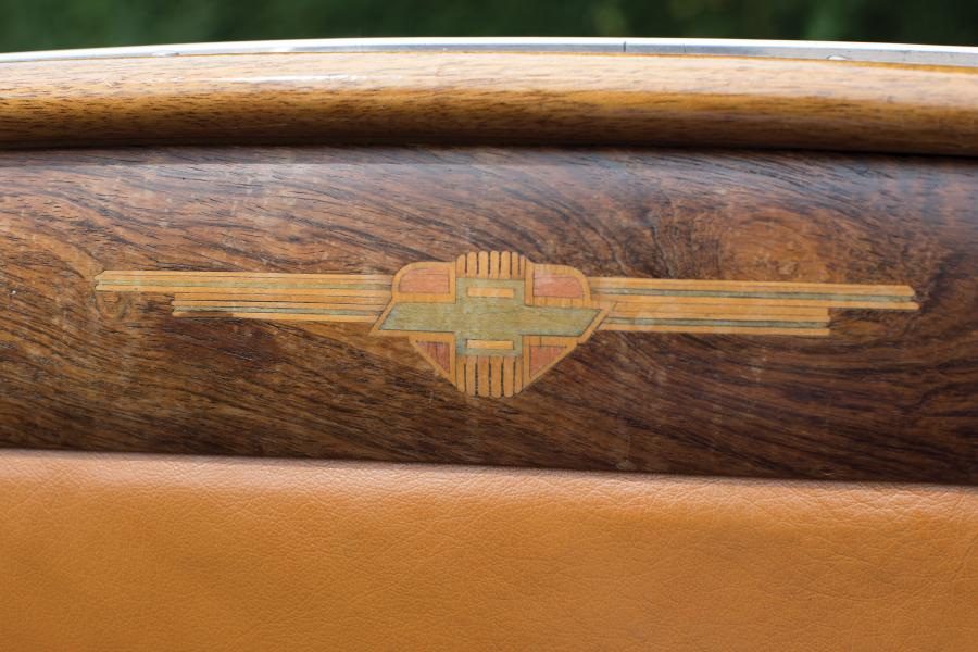 Детали интерьера Chevrolet Master Cabriolet by Duval (GB15951) 1937 года  (фото 14 из 22)